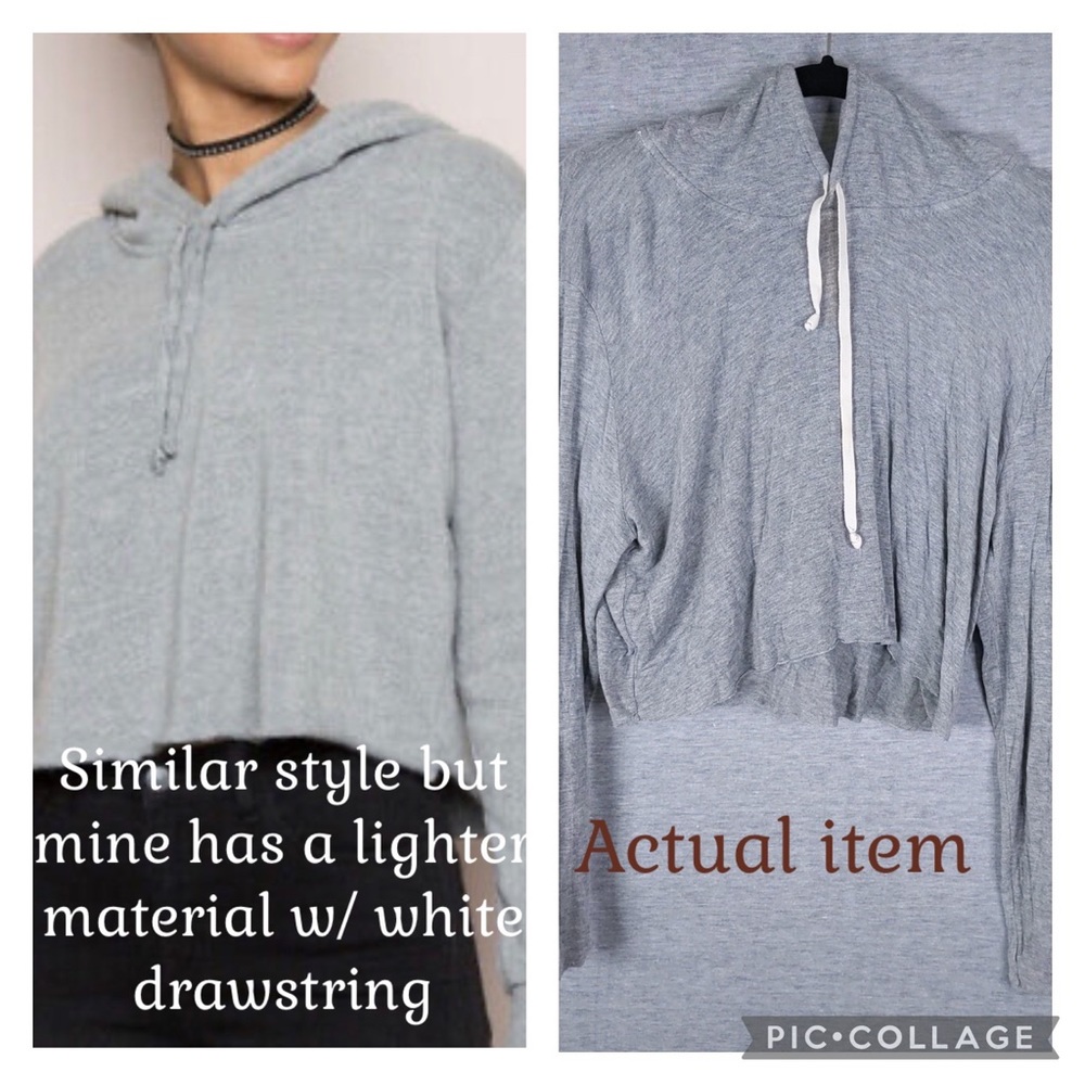 Brandy Melville Grey Hoodie